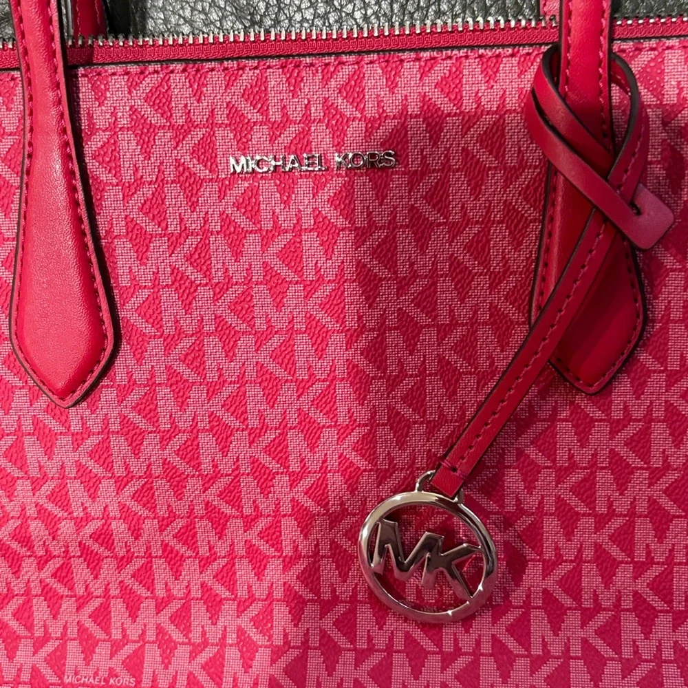 Michael kors Marlyn dark raspberry medium tote